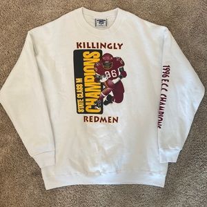 VTG 1996 Killingly Redmen E.C.C Champions Sweatshirt